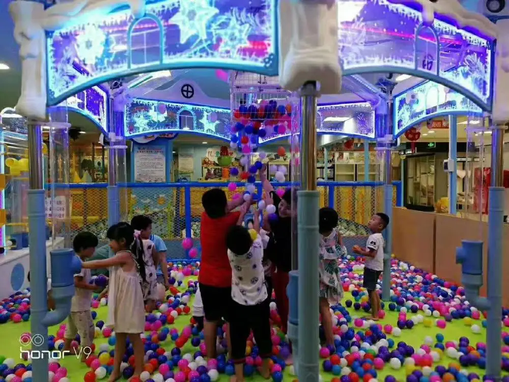 play game machine ball interactive science wall game children