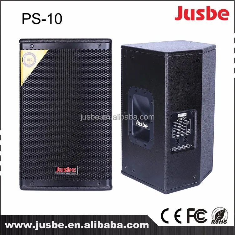 Factory wholesale 10 inch 200w professinal audio speaker sound box EV speaker for music bar disco
