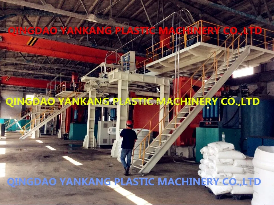 High speed water tank drum barrel Blow molding machine