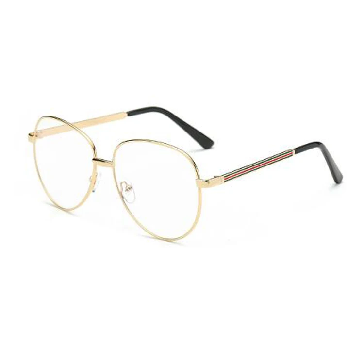 Big Frame Design Blue Light Blocking Protect Glasses for Computer or Anti Blue Light Ray Blocking Glasses with Metal Frames