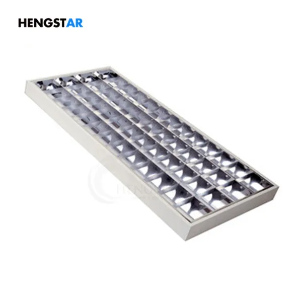 Заводская цена, встраиваемая флуоресцентная трубка 4x18 Вт, осветительный прибор