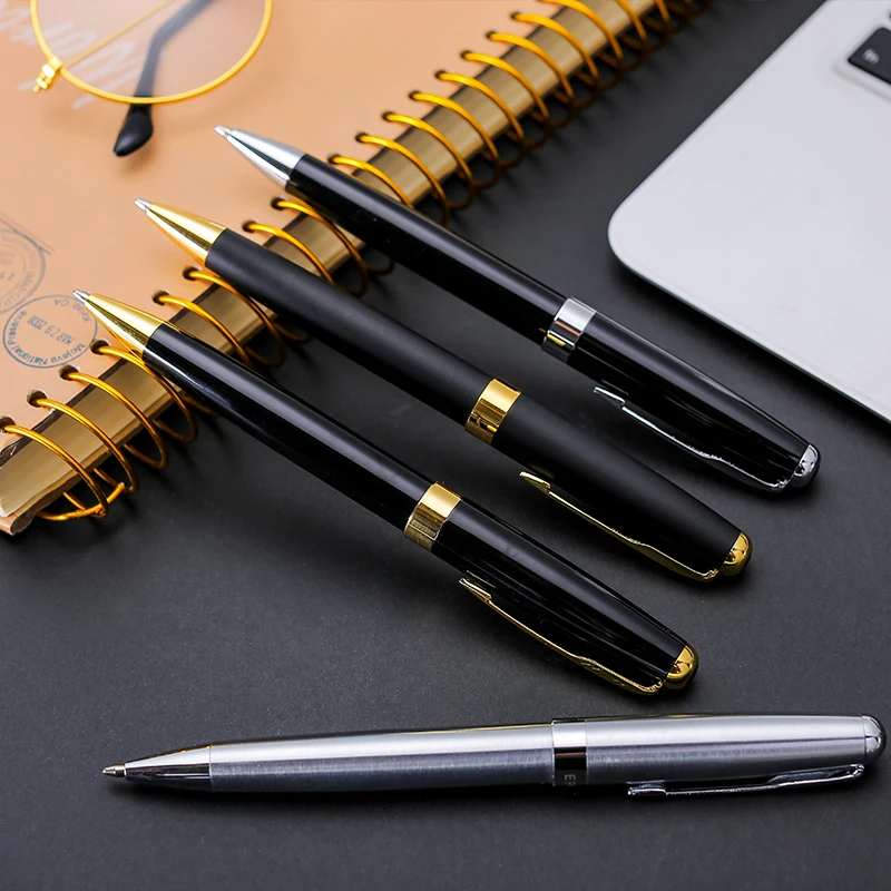 Hot Selling good quality 1.0 mm ball point pens with custom logo