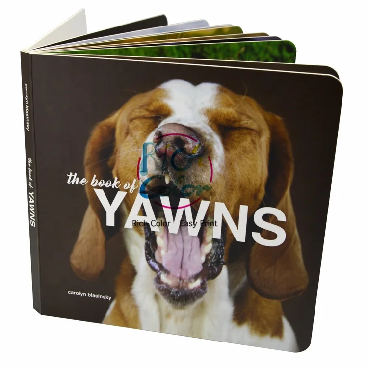 
High Quality Kids Board Book Printing On Demand Service 