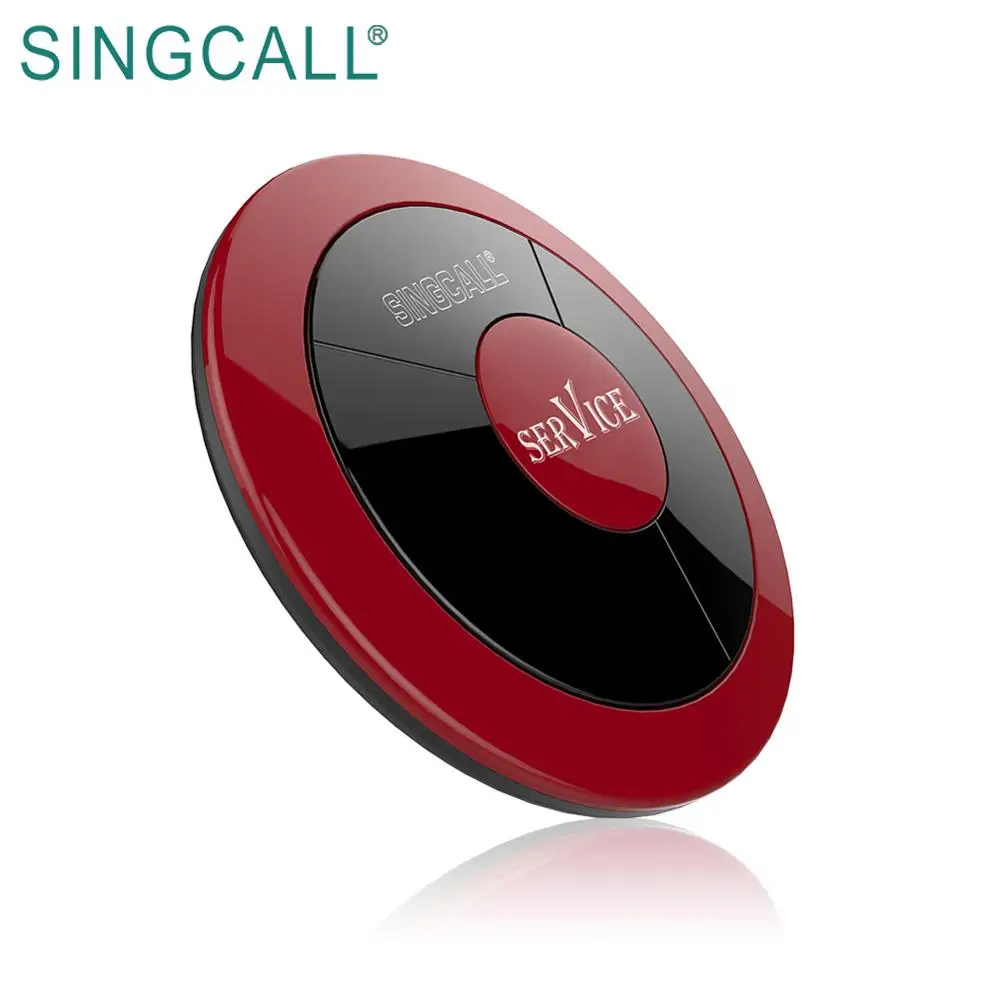 SINGCALL modern paging system call transmitter restaurant waiter wrist pager