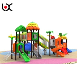 Cheap Commercial Amusement Park Kids Used Outdoor Play Playground Plastic Slides For Sale