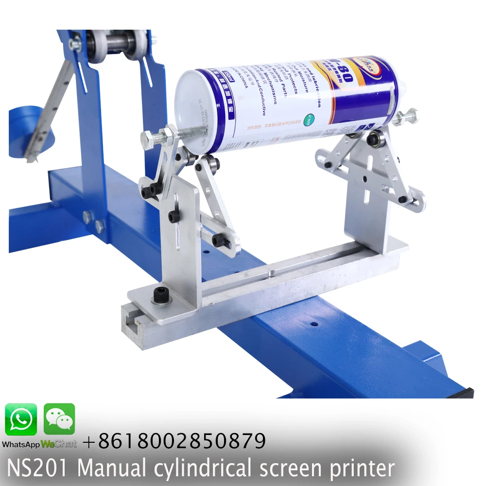 Ruida DIY manual cylindrical round printing silk screen cup printing machine