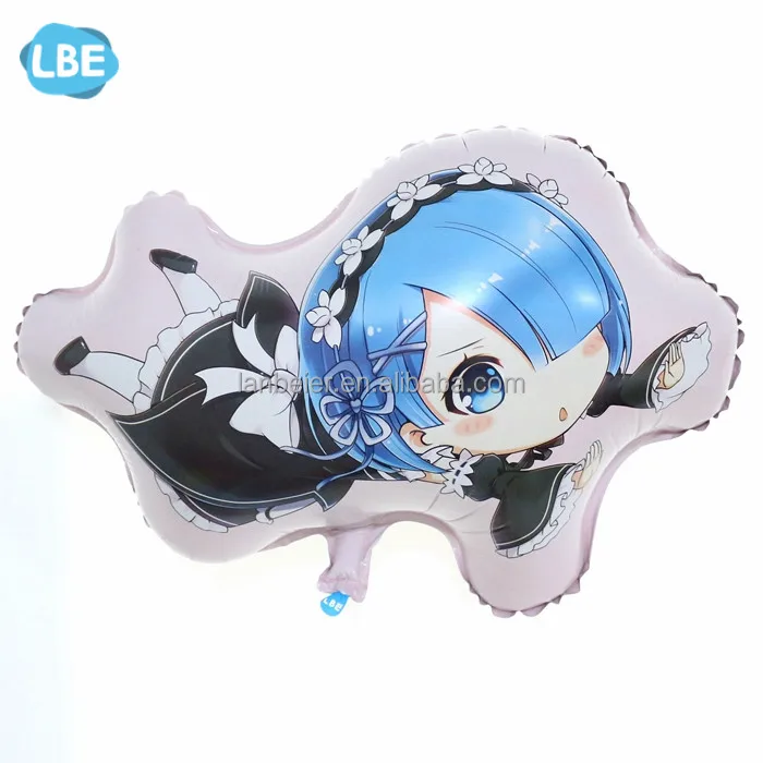 New Custom Anime Figure Helium Foil Princess Balloon