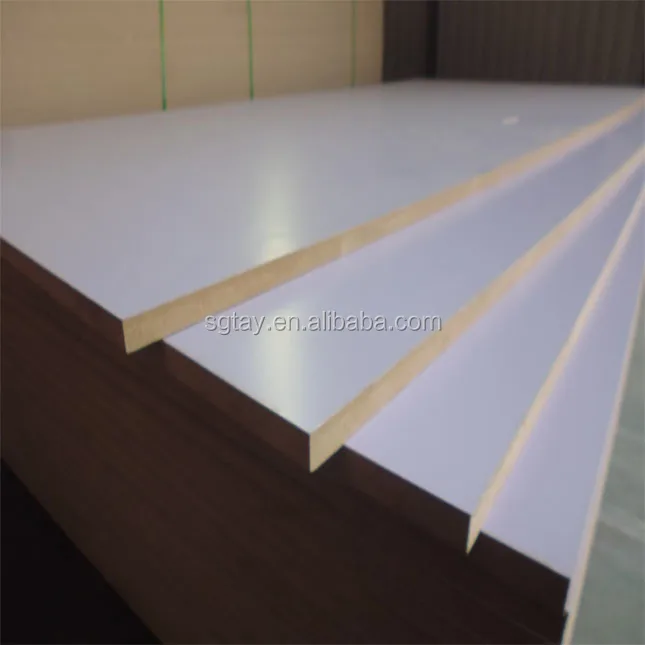 
mdf 10mm melamine mdf board in linyi 