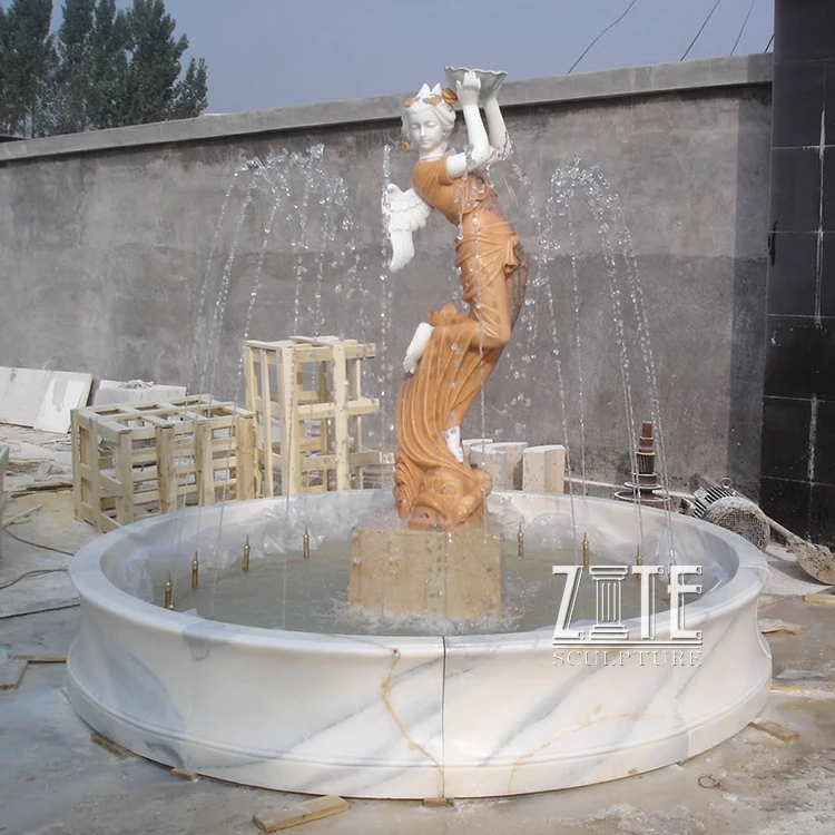 Western Style marble garden fountain leroy merlin