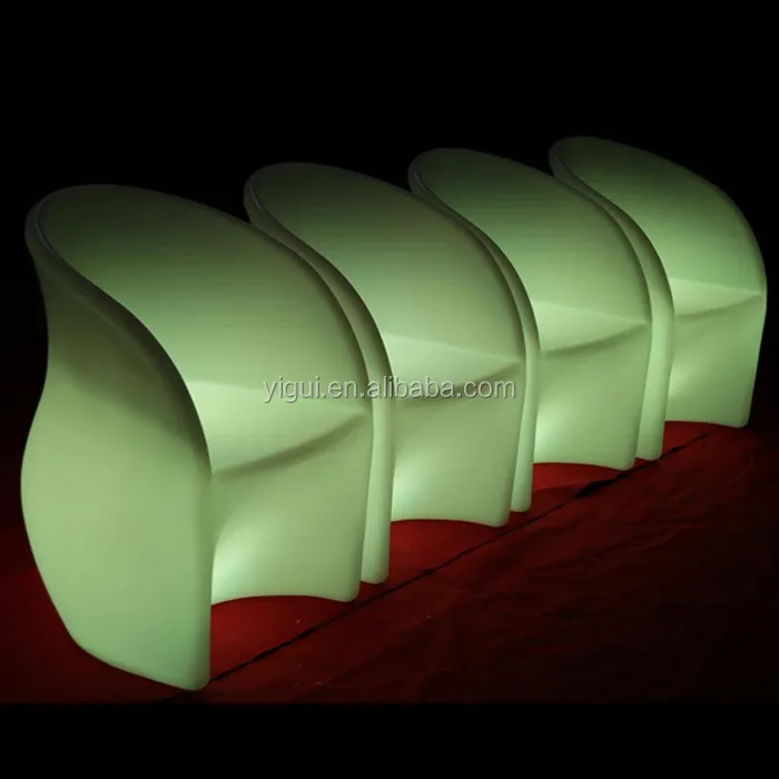 led lounge furniture, bar and lounge table for event