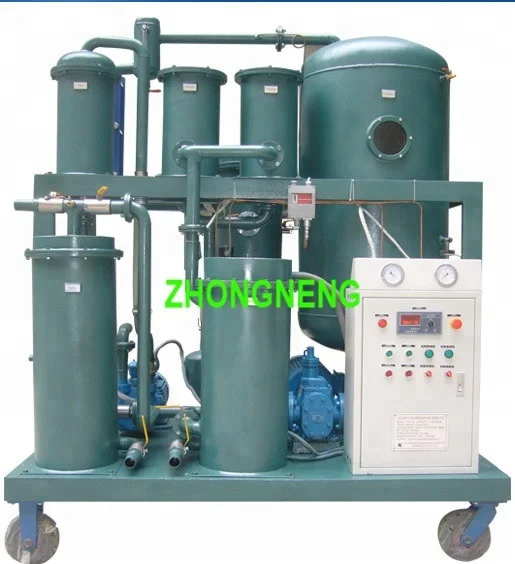 Multi function vacuum lubricant oil filtration system hydraulic oil filter machine