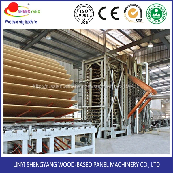 Линия по производству ДСП 10 000 м.куб. в год