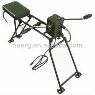 Генератор мощности с ручным приводом мощностью 60 Вт с подставкой для сиденья