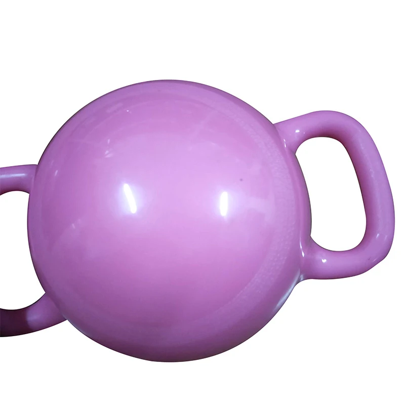 China Cheap Competition Coat Water Plastic 1lb Kettlebell with Custom Logo