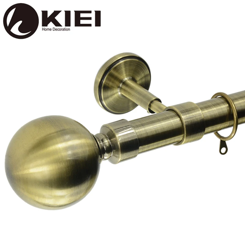 
Curtain Rod Set Poles Pipe Curtains Wholesale Iron Steel Plastic Acrylic Tension Rod for Drapery Hardware Room Decoration 