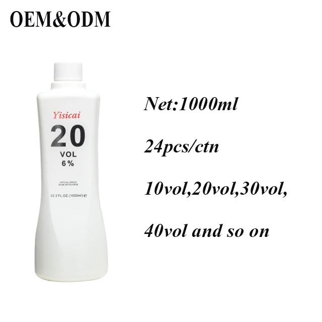 
China Hair Dye OEM Manufacturer Wholesale Ammonia Free Oxidant Hair Color Developer 