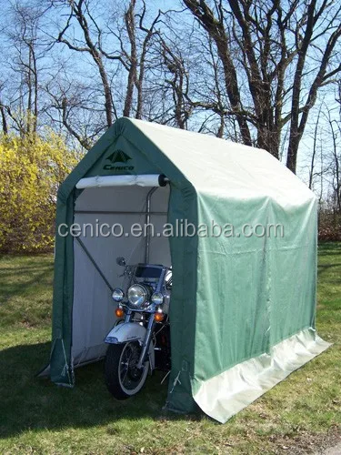 bicycle shelter , storage shed