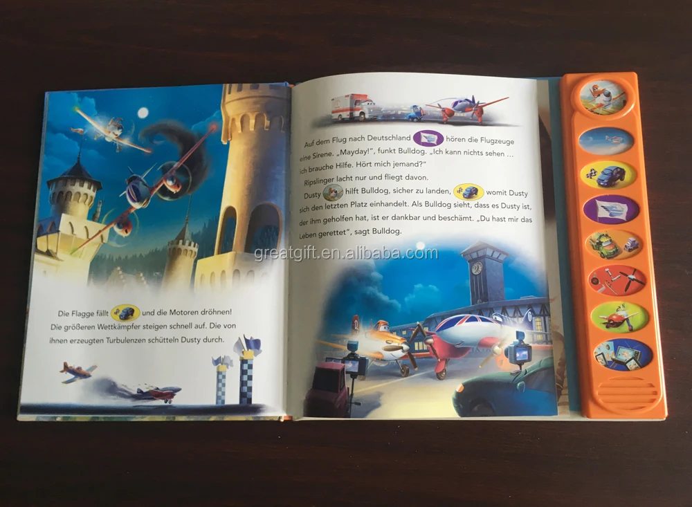 Customize kids audio press button voice board sound chip for book