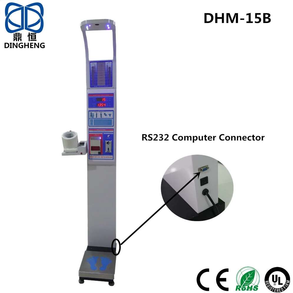 DHM-15B Wrist Blood Pressure Meter Measuring Body scale Cutting Board height and weight scales balance scale cutting board