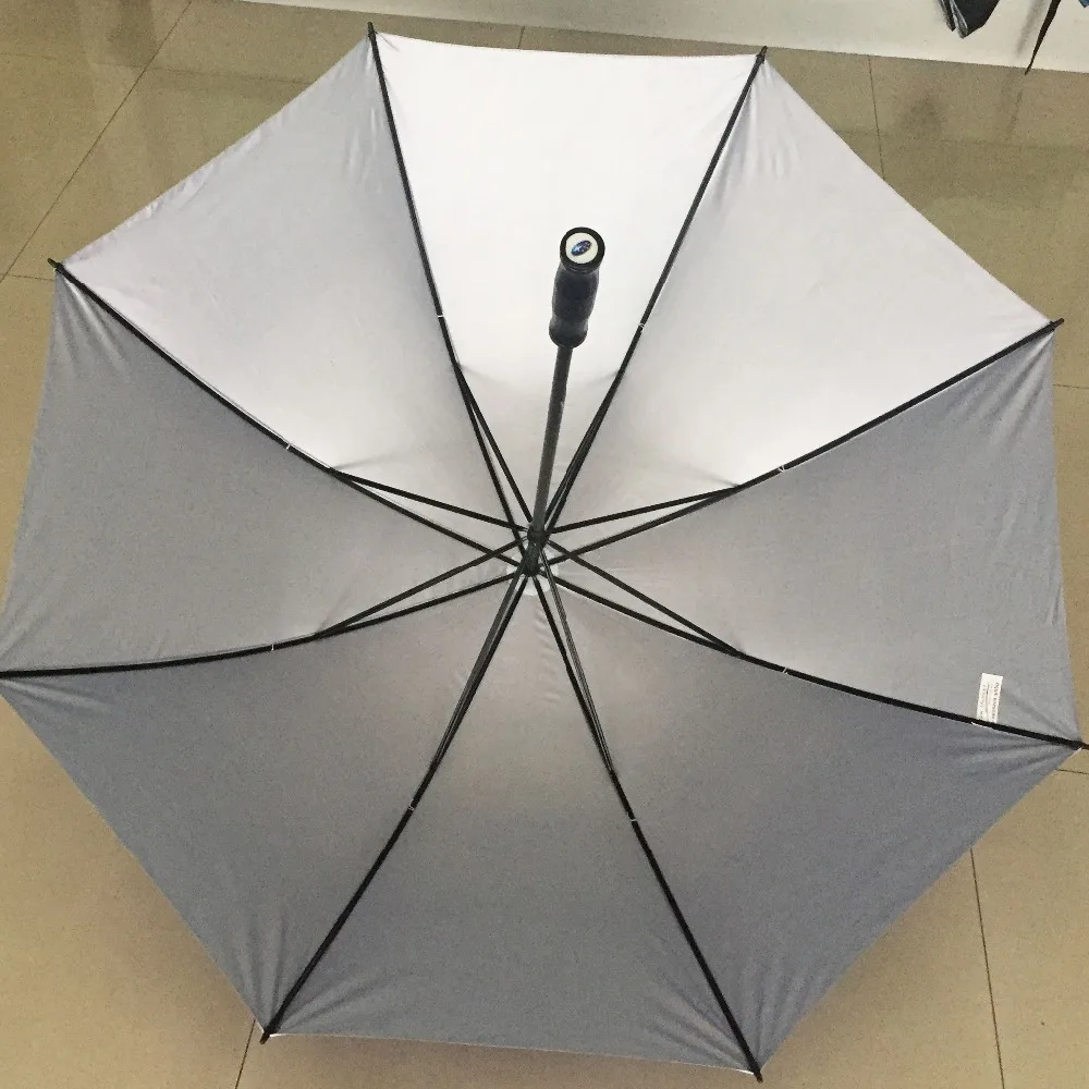 JIEMEI 30'*8K Golf Umbrellas with Car logo Printing Advertising Umbrella