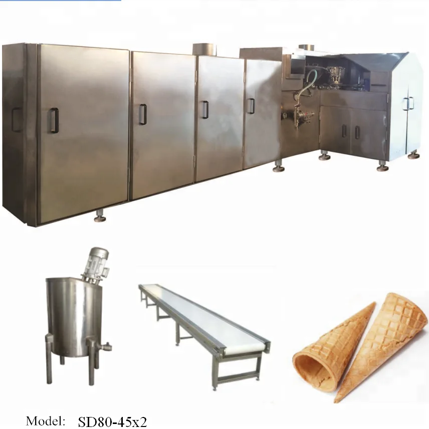 Высококачественные палочки для мороженного Корнет сахара свернутые в рожке