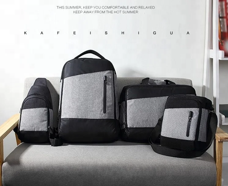 Waterproof Anti-theft Pack With USB Charging Port Business Travel Backpack For Office Men Anti theft 15 inch Smart Laptop Bag