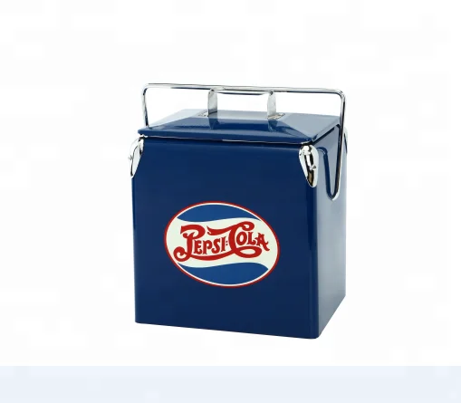 new product ideas classic metal cooler box with bottle opener