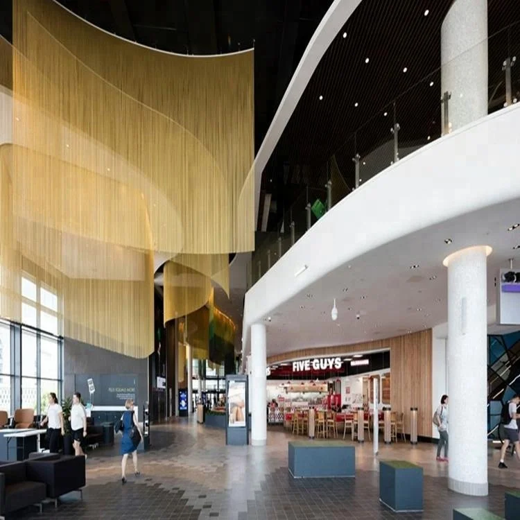 Decorative Hanging Metal Curtain Drapes Beaded Door Window Wall