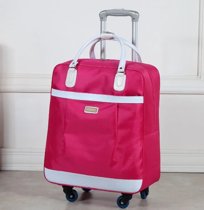 
Водонепроницаемая сумка из ткани Оксфорд на заказ, Дамская дорожная сумка-тележка 