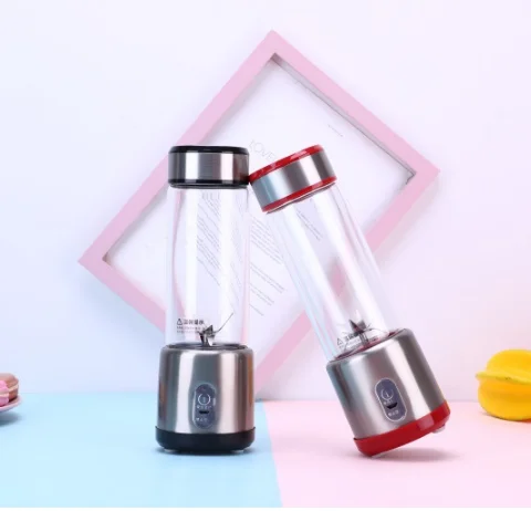 Fast Dispatch In Stock Mini USB Juicer Cup 6 Blades In 3D Travel Portable Blender Juice Cup