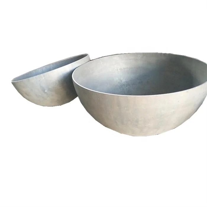 Mild steel stainless steel hemispheres dish head end cap