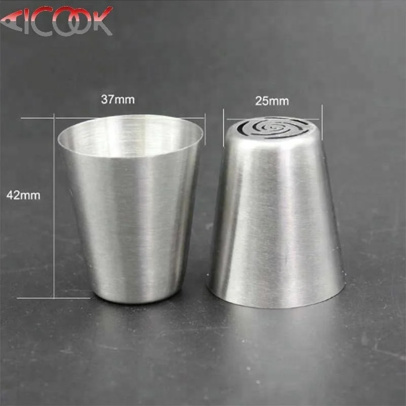 Different styles cake decorating russian nozzles