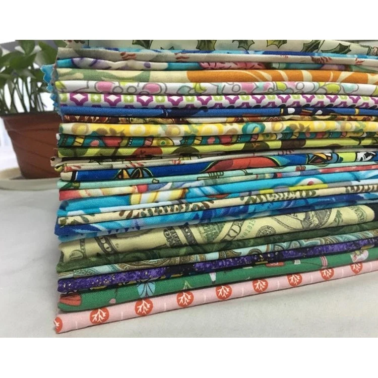 Cotton Calico Printed Remnant Fabric 7~8m per KG printing cotton