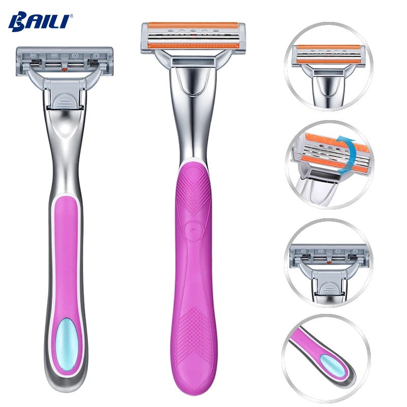 
High Quality Female Bikini Shave Razor Women 5 Blade Trimmer Razors 