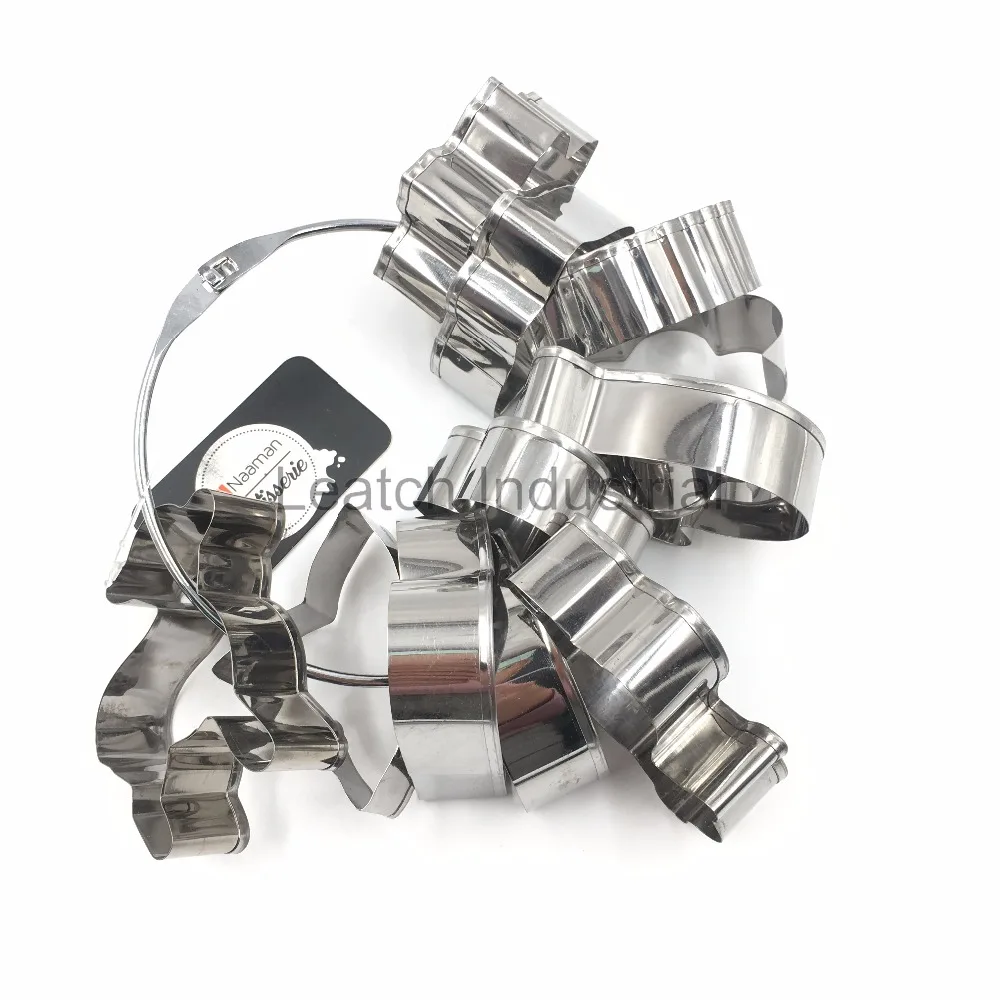 Leatchliving Wholesale Cooking Tools stainless steel cookie cutter set