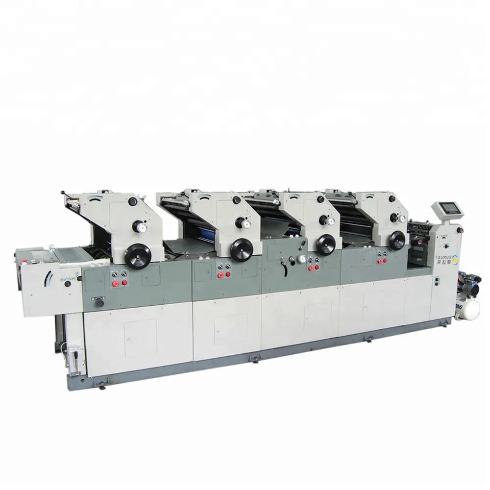 Телец TR447DS-H нетканый двухсторонний 4 Цвет офсетная печатная машина цена