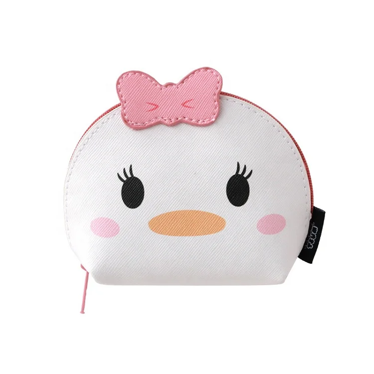 Genuine Disney tsum tsum Mickey 90th Anniversary Women Portable Waterproof PU Coin Purse