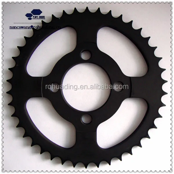 Цепная Звездочка для мотоцикла высокого качества 45 # Steel PULSAR 180CC 428/428H/124L/44T/15T