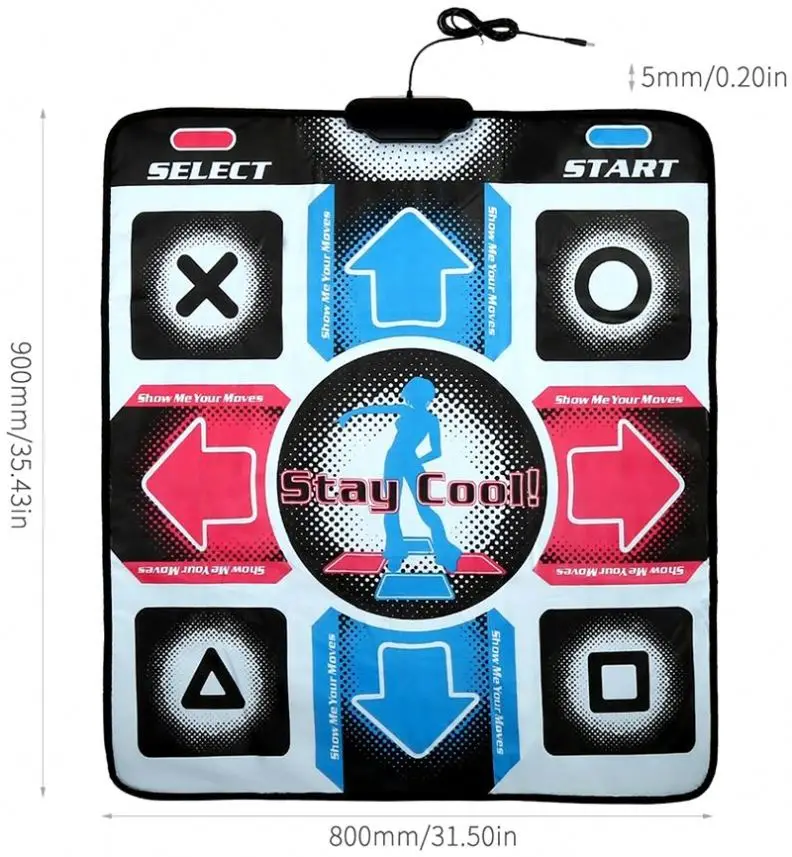 
32 16 8 bit Dance Revolution DDR Pad Mat 