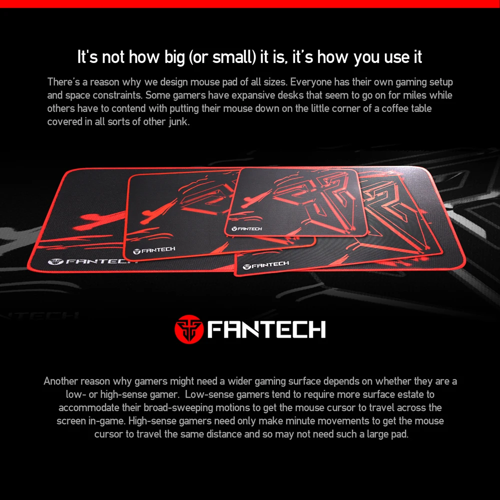 
Fantech MP44 Top Selling Big Size Neoprene Computer Mouse Mat with logo and color box 
