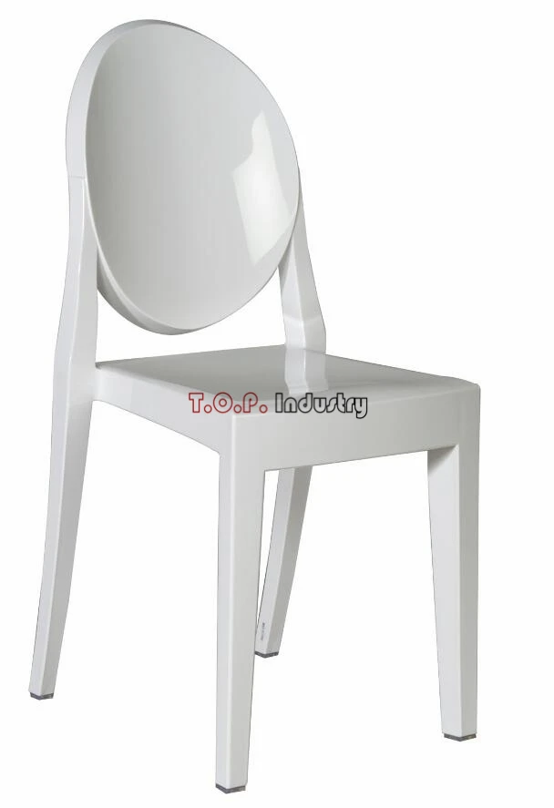 White Phantom Resin Chairs