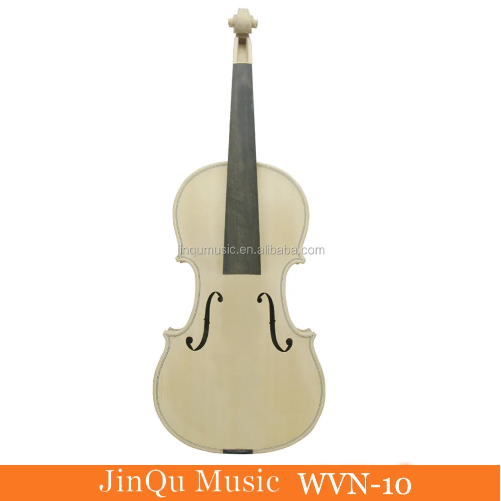 
Jinqu Golden brands of hand crafted unfinished white violin 4/4 
