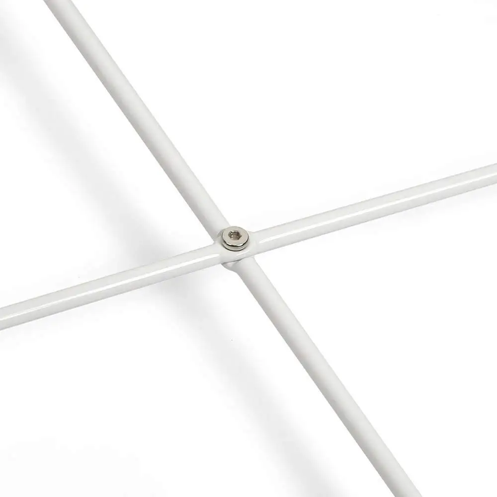 Wrought Iron Small Folding Round Corner Table Side Table