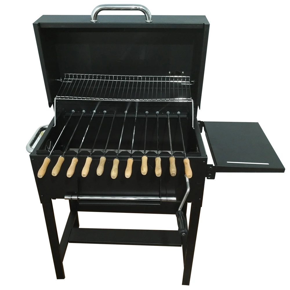 Automatic Yakitori Brasilianischer Grillrotisserie Grillelectric Motorized Brazilian Cyprus BBQ Rotisserie Grill