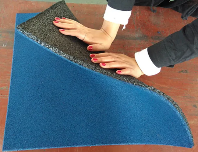 Rubber Material and Gym Application Rubber Flooring