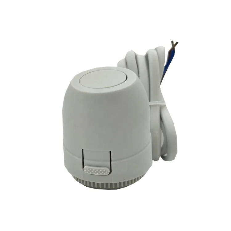 NC/NO 230v/24v dc valve heating system electric thermal actuator valve
