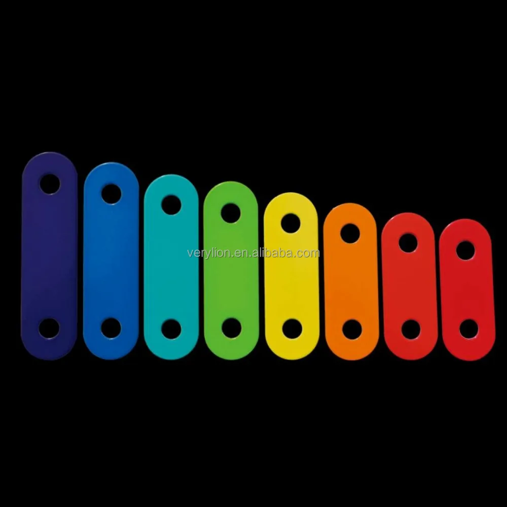 Xylophone steel music plates/keys 8pcs Set