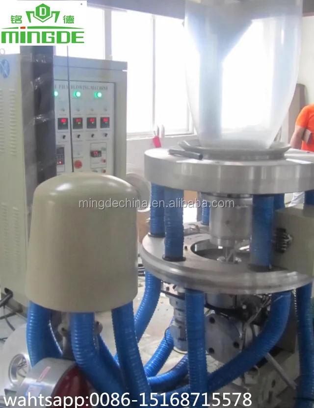 MINGDE pvc heat shrink film blowing machine