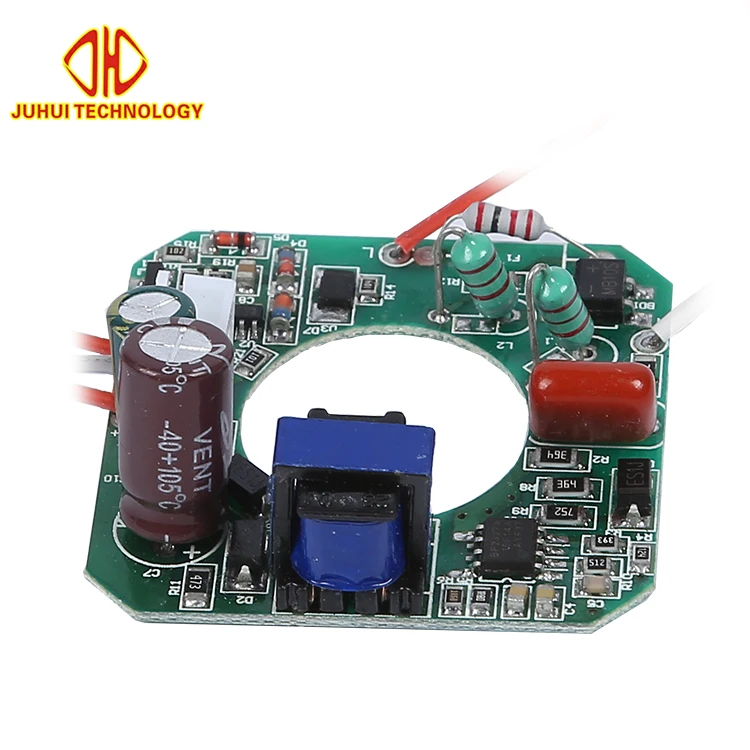 New products round shape constant 6 9 12 15 20 watt current led driver ic circuit