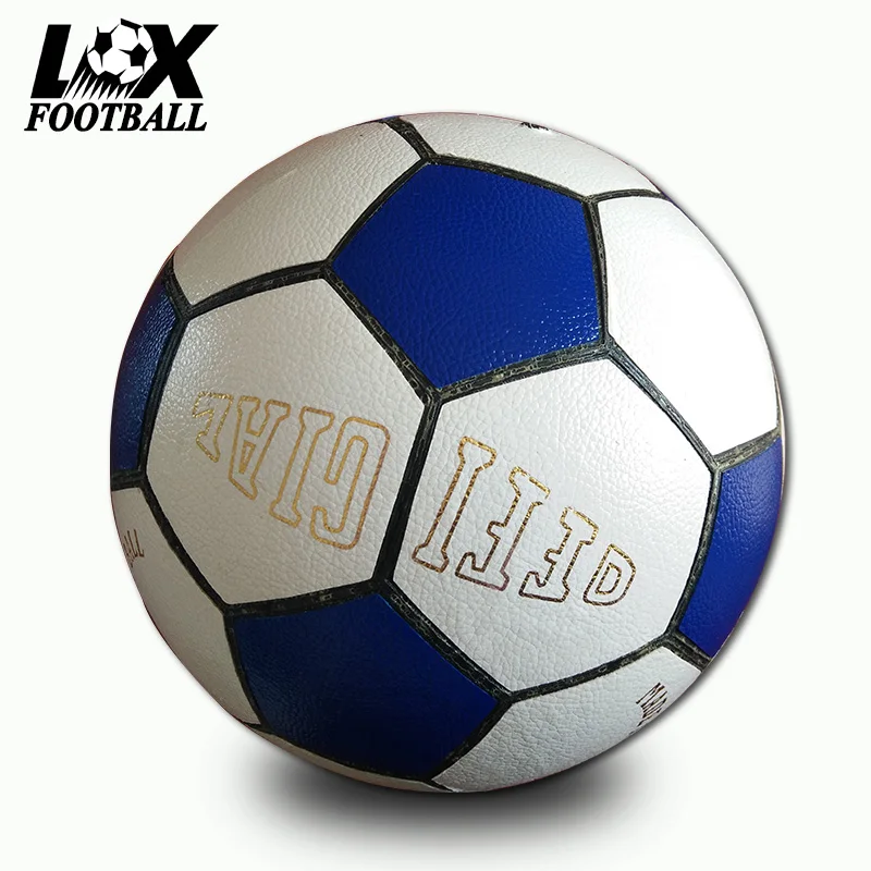 Оптовая продажа OEM ПВХ официальный размер футбольный мяч